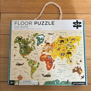 Our World Floor Puzzle - Multicolor